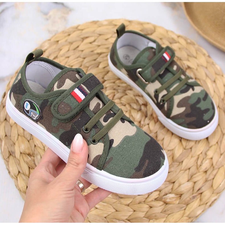 Deportivas atletico cierre adhesivo cierre adhesivo niño verde 1