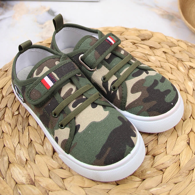 Deportivas atletico cierre adhesivo cierre adhesivo niño verde 2