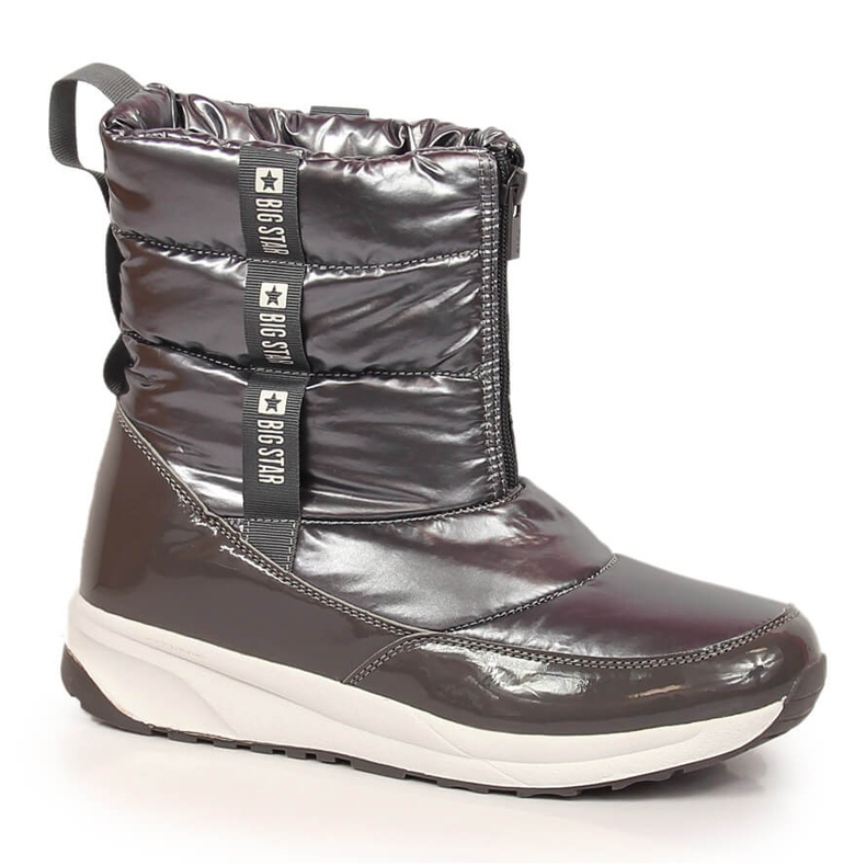 Botas de nieve plata metalizado plata mujer Big Star KK274391 1