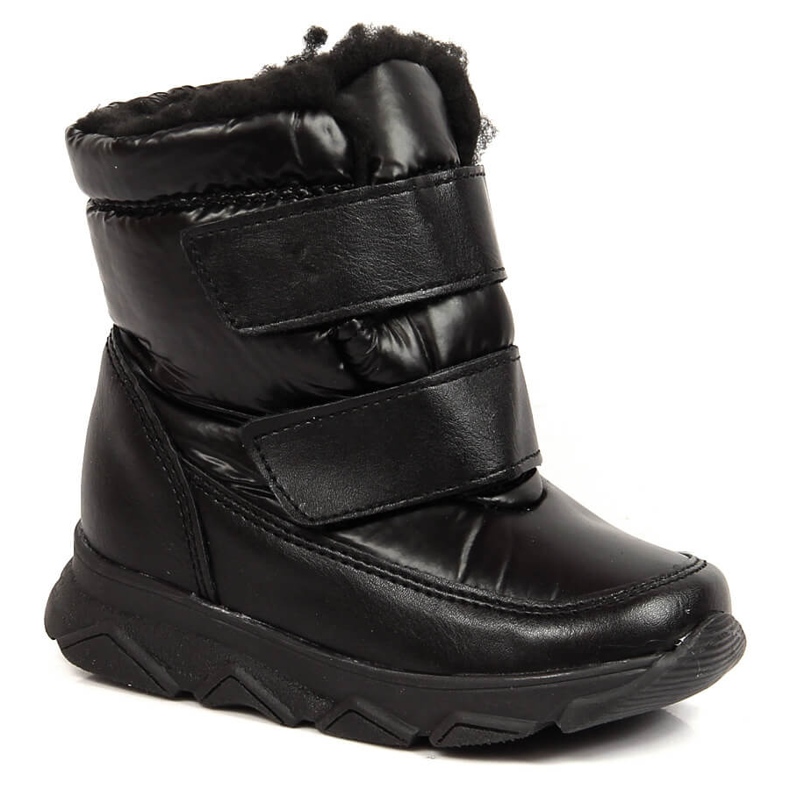 Botas de nieve impermeables con membrana negro Kornecki 6895 1