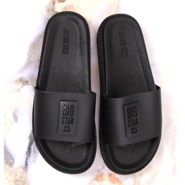 Babucha mujer plataforma negra Big Star LL274429 negro 7