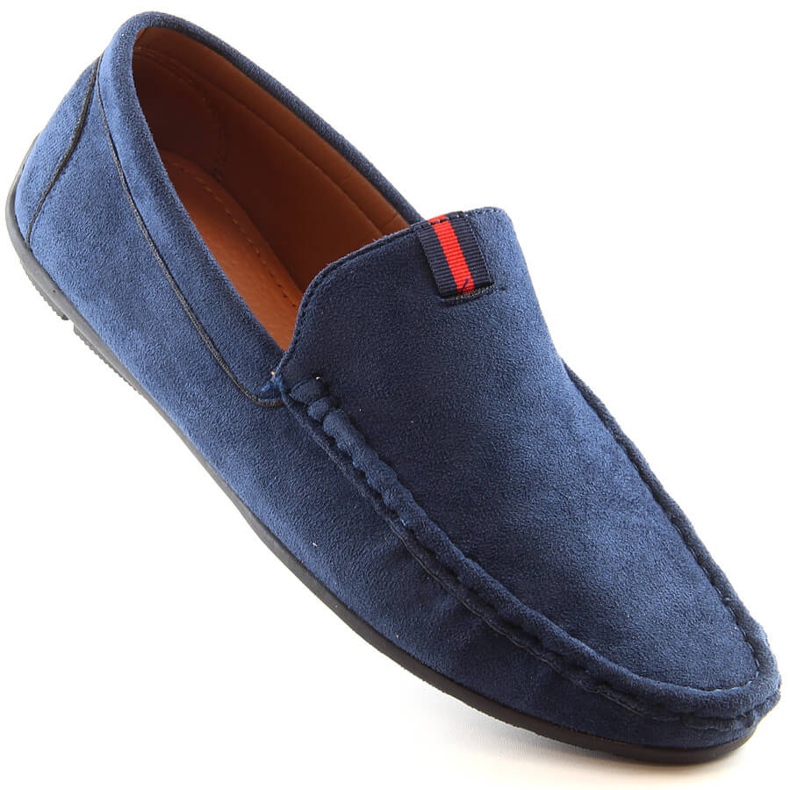 Mocasines hombre ante azul marino McKeylor 2260 1