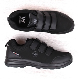 Potocki Zapatillas trekking deportivas softshell con velcro negro Vanhorn 5