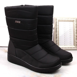 News 5028 botas de nieve altas de mujer en color negro 3