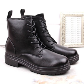 Botines negros aislantes de mujer Vinceza 58109 3