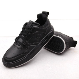 Zapatillas deportivas hombre negras Big Star OO174004 negro 2