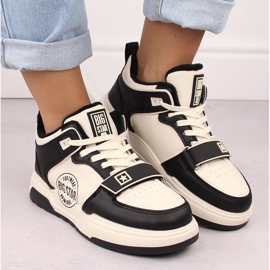 Deportivas aislantes blancas y negras Big Star OO274A158 negro 7