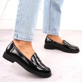 Zapatos señores mujer charol negro Potocki 12442 6