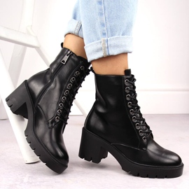 Botas aislantes de mujer, negras Vinceza 58329 negro 4