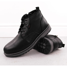 Botas de cuero con aislamiento para hombre, negras, T.Sokolski Z24-433 negro 4