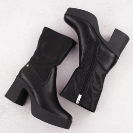 Botines de mujer de piel Goe MM2N4047 3