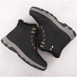 Botas trekking negras con aislamiento Vanhorn 16318 negro 3