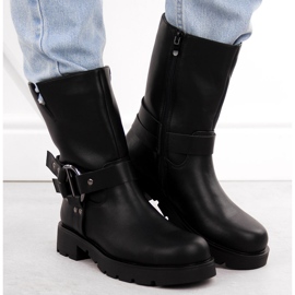 Botas aislantes para mujer, negras Potocki 54300 negro 5