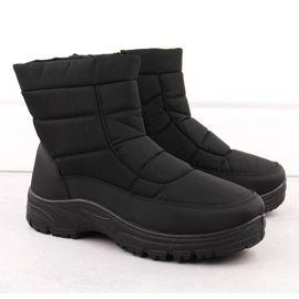 News Botas de nieve aislantes para hombre, negras NOTICIAS 4997 negro 1