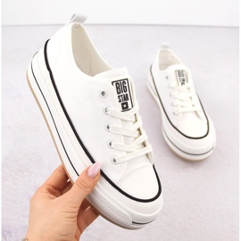 Deportivas mujer plataforma blancas Big Star NN274205 blanco 1 Deportivas mujer plataforma blancas Big Star NN274205 blanco 1