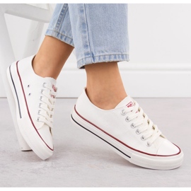 Zapatillas bajas de tela blancas Big Star NN274274 blanco 1