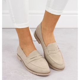 Lords Lords Lords Rieker 45300-62 Mocasines de cuero beige 13