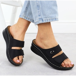 Evento Flip Flip Flip Flip en cuña -Asconstable Black Evalo 1602 negro 4
