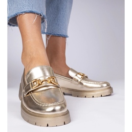 Mocasines Ecosha Golden Elegant Ecosha dorado 1