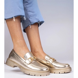 Mocasines Ecosha Golden Elegant Ecosha dorado 5