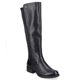 Botas de piel Rieker W Z9591-00 negro 24