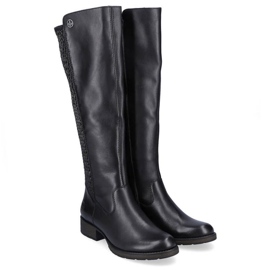Botas de piel Rieker W Z9591-00 negro 26