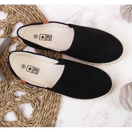 Alpargatas sin cordones con recortes News W EVE270A negro 13