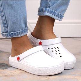 Pantuflas Big Star W II275003 blancas blanco 15