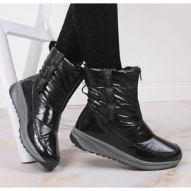 Botas de nieve metalizadas Big Star INT1785B negro 12