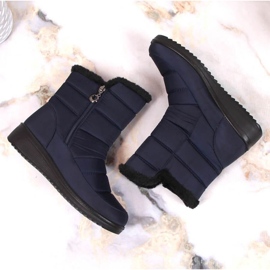 Botas de nieve con aislamiento NEWS W EVE377B azul marino 14