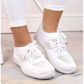 Zapatillas deportivas Slip on News W EVE211C blanco 21