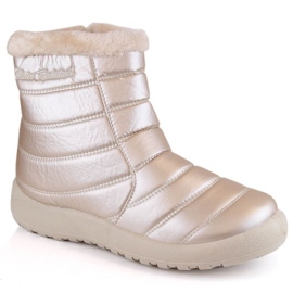 Botas de nieve impermeables de charol News W EVE181E beige 13