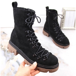 Botas aislantes de ante negro Vinceza W JAN255 13