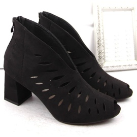 Potocki W WOL225A botines de ante, negro 14