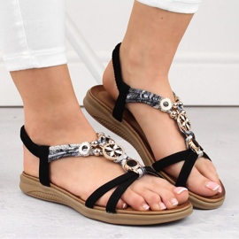 Artiker W HBH75B sandalias cómodas negro 13