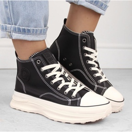Big Star OO274063 Sneakers en la plataforma negra negro 12
