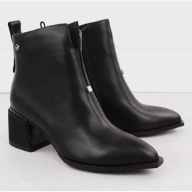 Tacones altos de las mujeres Goe OO2N421 Negro 12