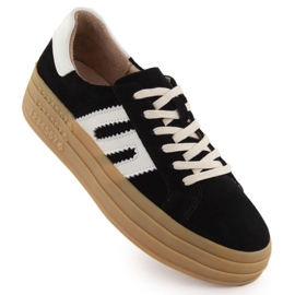 Zapatos en la plataforma Filippo Paw589 Black negro 13