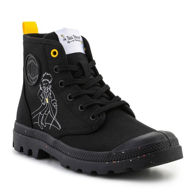 Palladium Pampa-Petit Prince 74449-008-M zapatos negro 1