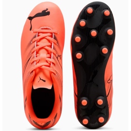 Puma Attacanto FG/AG 107480-14 Zapatos de fútbol rojo 2
