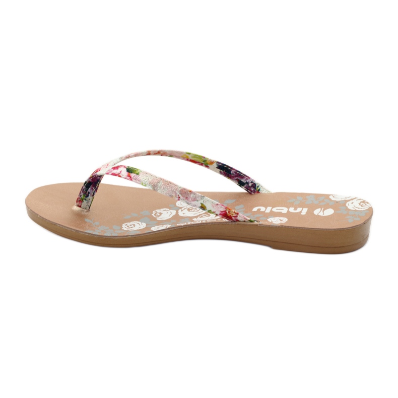 Chanclas flores INBLU IR01 rosa amarillo verde púrpura 2