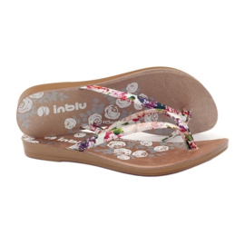 Chanclas flores INBLU IR01 rosa amarillo verde púrpura 3