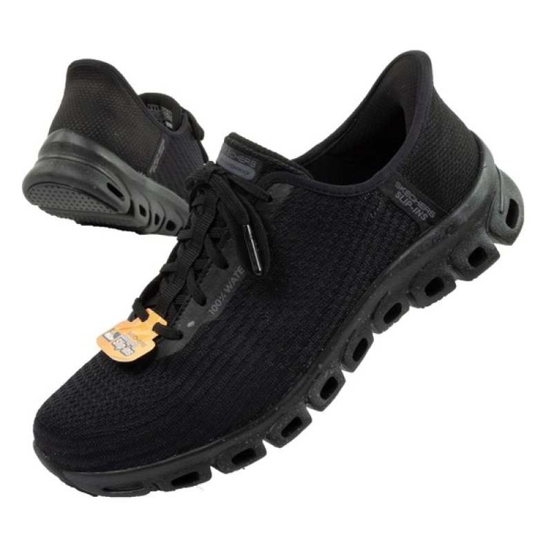 Skechers Glide Step 104571/BBK Black Shoes con membrana negro 1