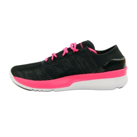 Zapatillas Under Armour Speedform Turbulence Run negro rosa 2