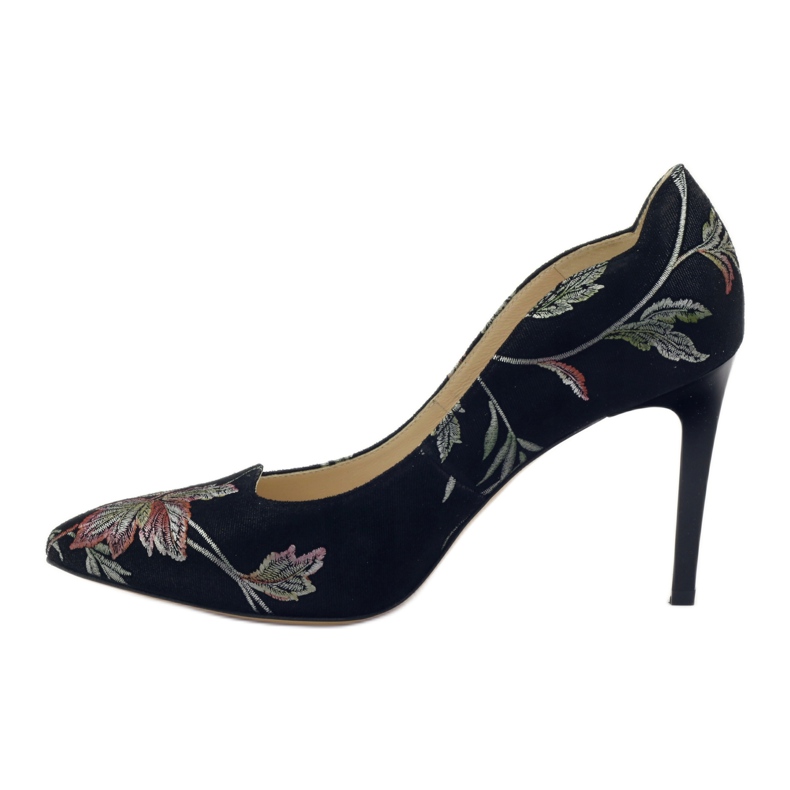 Anis Pumps On A Pin Embroidery 4566 negro 2