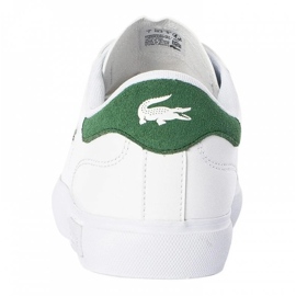 Lacoste PowerCourt 224 1 SMA 748SMA00011R5 Zapatos blanco 5
