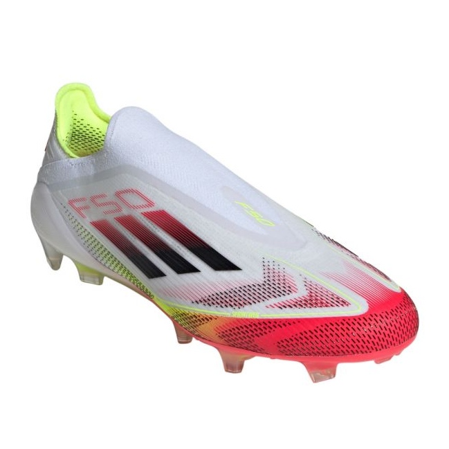 Adidas F50 Elite LL FG IE1214 Zapatos de fútbol blanco 1