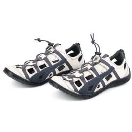 Olivier Zapatos de bicicleta de cuero para hombres 262 kz blanco 9