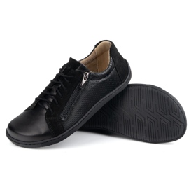 Olivier Minimalista Barefoot de mujeres Perfoot 1243 Negro 7