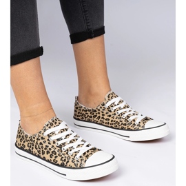 Zapatillas de zapatillas de mujer Panther Classic beige 1